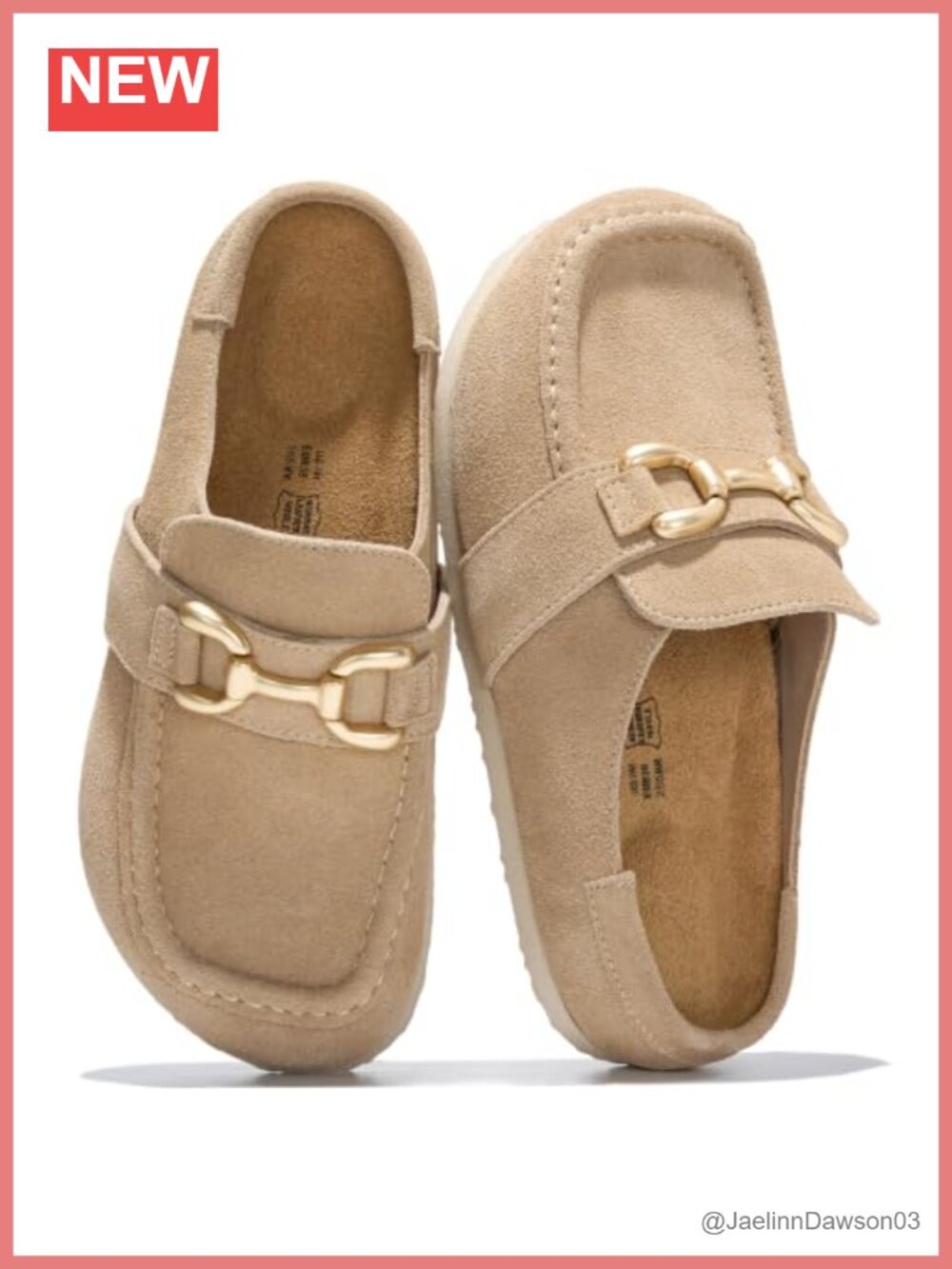 Genuine Leather Women's Clogs Mules Slide On Comfort Cork Footbed